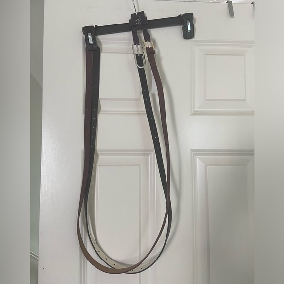 Women's Reversible Belt - Ava & Viv 1X set of two belts - Picture 2 of 5